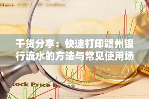 干货分享：快速打印赣州银行流水的方法与常见使用场景